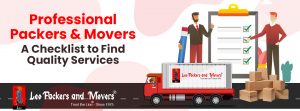 quality packers and movers checklist